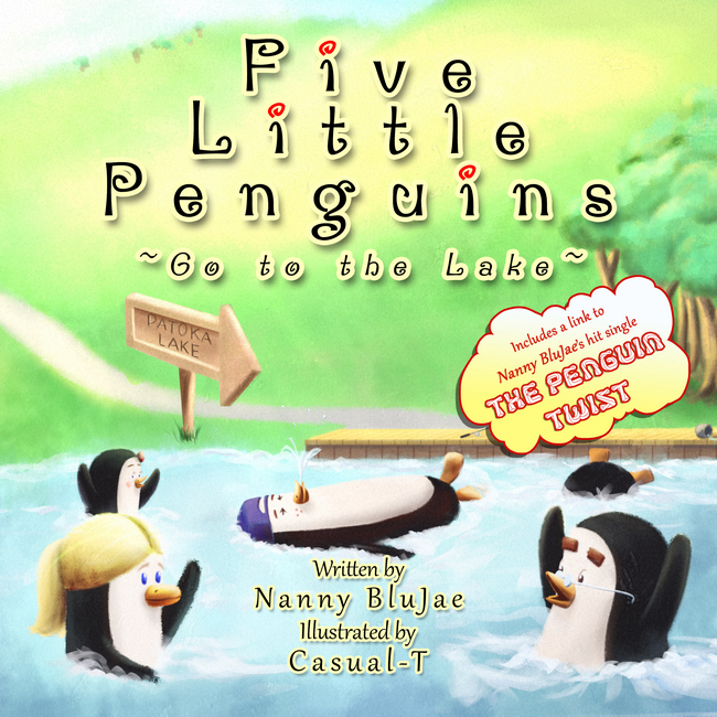 Five Little Penguins - Front Cover